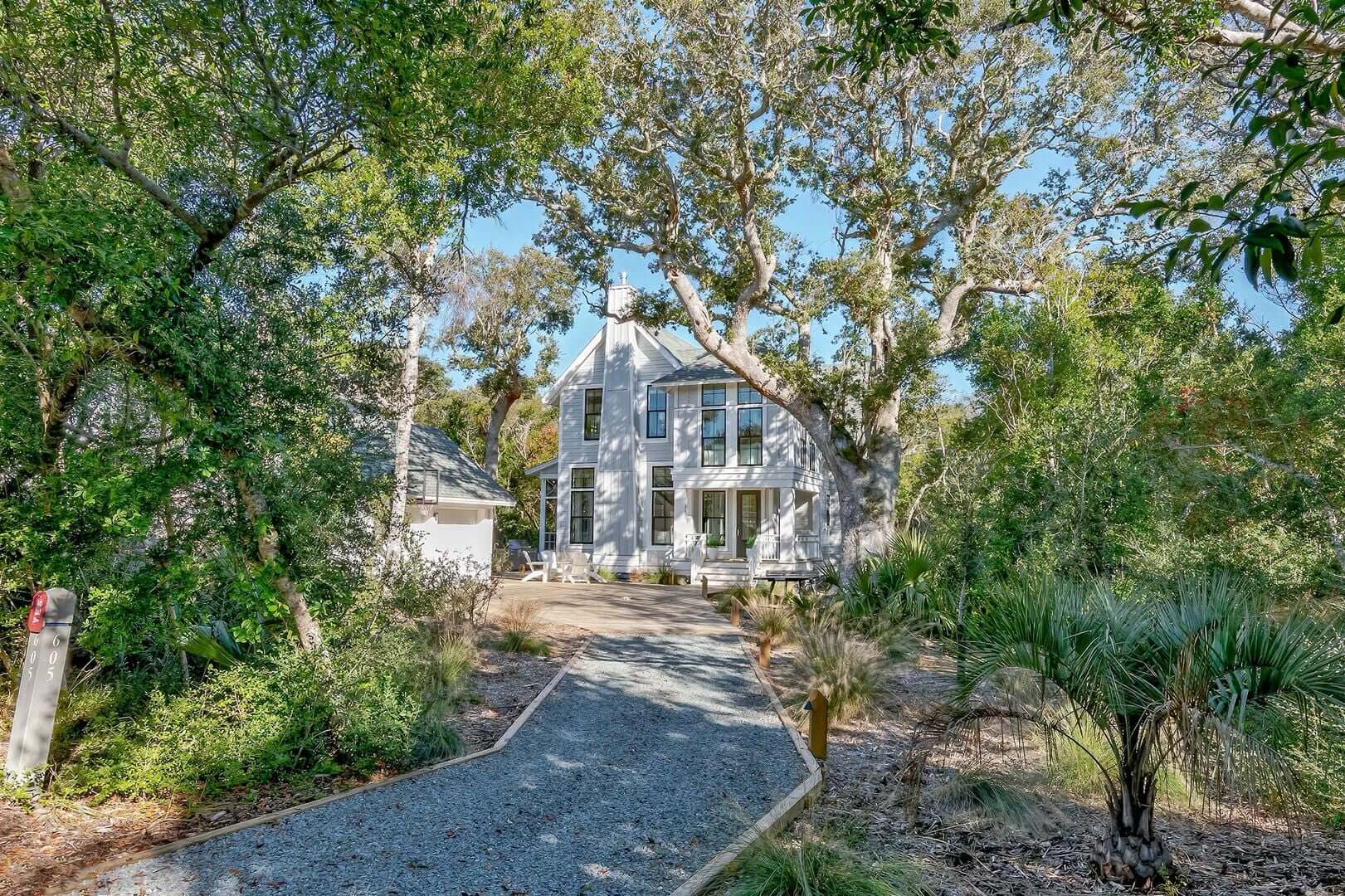 A Bald Head Island vacation rental to relax on while looking up tides.