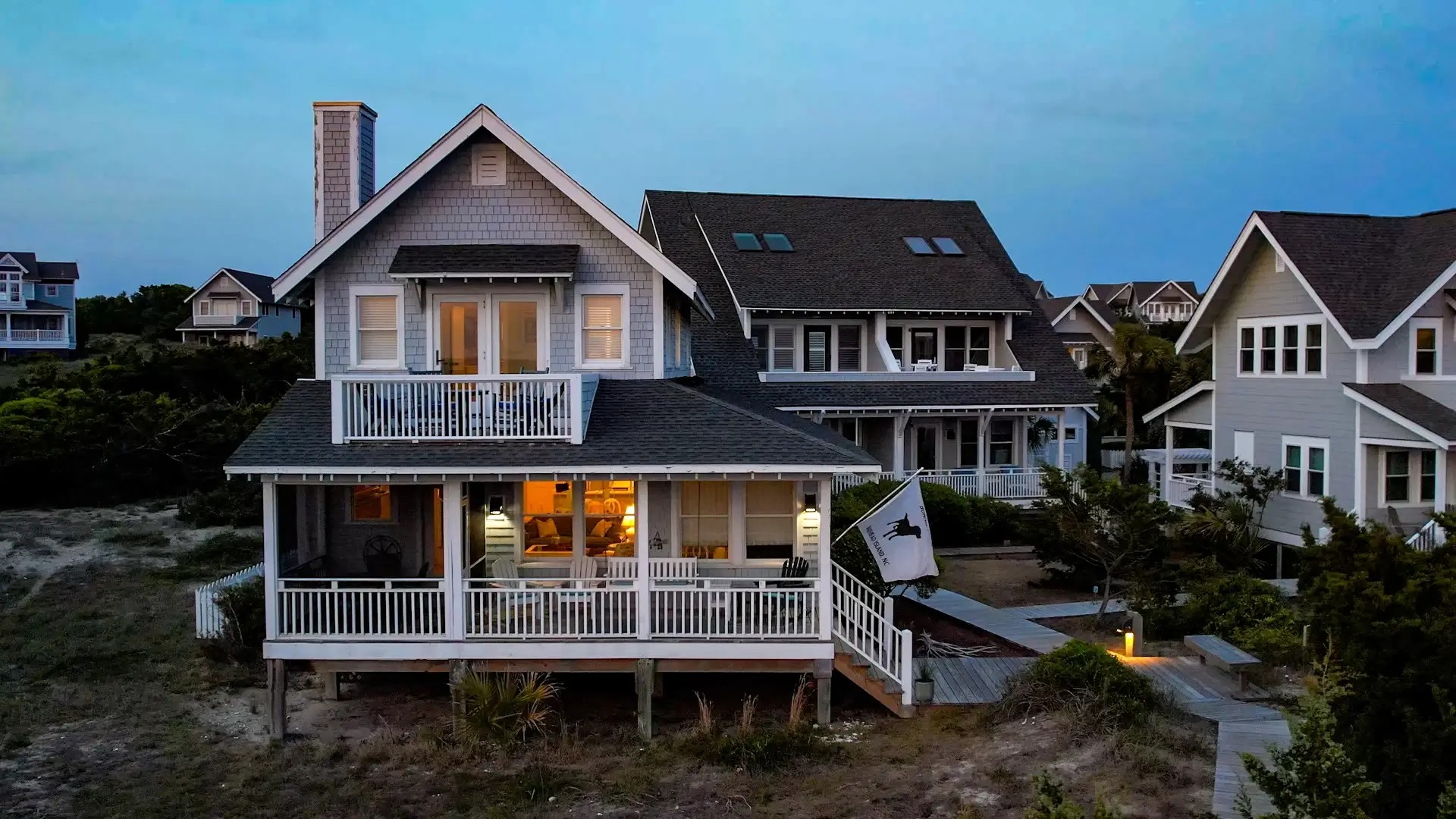 A Bald Head Island vacation rental to relax in after kayaking.
